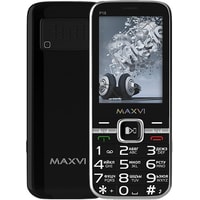 Кнопочный телефон Maxvi P18 (черный)