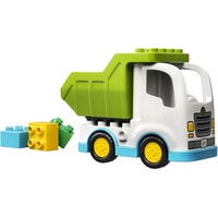 Конструктор LEGO Duplo 10945 Мусоровоз и контейнеры для раздельного сбора мусор