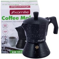 Гейзерная кофеварка Kamille KM 2511MR