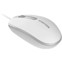 Мышь Canyon M-10 (белый/серый)