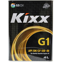 Моторное масло Kixx G1 5W-40 SN/CF 4л