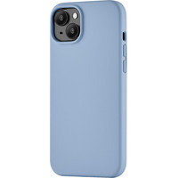 Чехол для телефона uBear Touch Mag для iPhone 15 Plus (голубой)