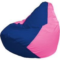 Кресло-мешок Flagman Груша Макси Г2.1-120 (розовый/синий)