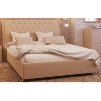 Кровать Уют Афина-2 200х200 (velvet lux 22)