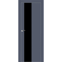 Межкомнатная дверь ProfilDoors 5E (Антрацит, черный лак)
