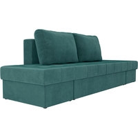 Модульный диван Лига диванов Сплит 101952 (бирюзовый)