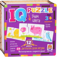 Развивающая игрушка Айрис-Пресс IQ деревянный. Учим цвета 2+ 9785811282562