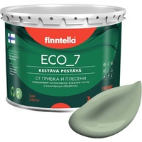 Краска Finntella Eco 7 Pastellivihrea F-09-2-3-FL042 2.7 л (светло-зеленый хаки)