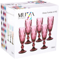Набор бокалов для шампанского Lefard Muza Color Ромбо 781-148