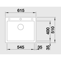Кухонная мойка Blanco Pleon 6 (жемчужный) [521682]