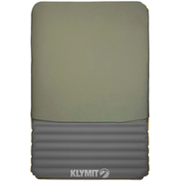 Надувной коврик Klymit Klymaloft Double (зеленый/серый)