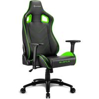 Кресло Sharkoon Elbrus 2 (черный/зеленый)
