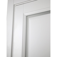 Межкомнатная дверь Belwooddoors Аурум 3 90 см (стекло, эмаль, светло-серый)