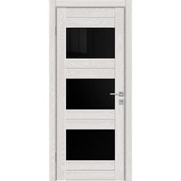 Межкомнатная дверь Triadoors Luxury 580 ПО 80x200 (latte/лакобель черный)