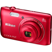 Фотоаппарат Nikon Coolpix A300 (красный)