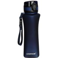Бутылка для воды UZSpace One Touch Matte 6008 синий