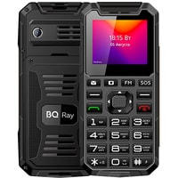 Кнопочный телефон BQ-Mobile BQ-2004 Ray (черный)