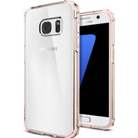 Чехол для телефона Spigen Crystal Shell для Galaxy S7 (Rose Crystal) [SGP-555CS20099]