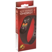 Фитнес-браслет Energy EM-007S (красный)
