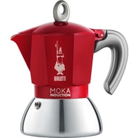 Гейзерная кофеварка Bialetti New moka induction (2 порции, красный) в Могилеве