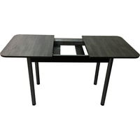 Кухонный стол Solt СТД-10 (северное дерево темное/ноги круглые черные)