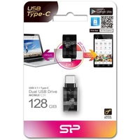 USB Flash Silicon-Power Mobile C31 128GB (черный)
