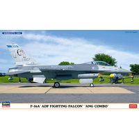 Сборная модель Hasegawa Истребитель F-16A Fighting Falcon ANG Combo (2 Kits)