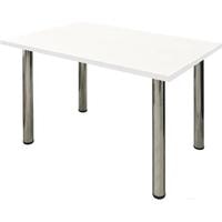 Кухонный стол Solt 110x70 (дуб молочный/ноги хром)