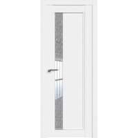 Межкомнатная дверь ProfilDoors 2.71U L 90x200 (аляска/стекло дождь белый)