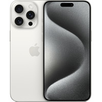 Смартфон Apple iPhone 15 Pro Max Dual SIM 1TB (белый титан)