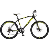 Велосипед Polar Wizard 2.0 XXL (черный/желтый)