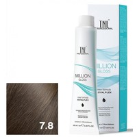 Крем-краска для волос TNL Professional Million Gloss 7.8 100 мл