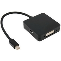Адаптер USBTOP mini DisplayPort – HDMI/VGA/DVI