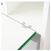 Стол Ikea Каллакс (белый/зеленый) [191.230.58]