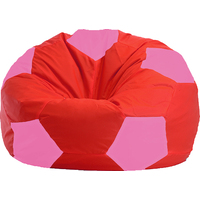 Кресло-мешок Flagman Мяч Стандарт М1.1-175 (красный/розовый)
