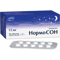 Препарат для лечения заболеваний нервной системы Фармтехнология Нормосон, 15 мг, 30 табл.