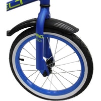 Детский велосипед Welt Dingo 16 2021 (голубой/зеленый)