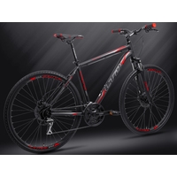 Велосипед LTD Crossfire 860 (черный/красный, 2019)