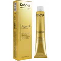 Обесцвечивающая пудра Kapous Professional Обесцвечивающий крем для волос с маслом арганы 150 мл