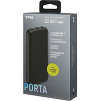 Внешний аккумулятор TFN Porta 20 20000mAh (черный)