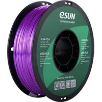 Пластик eSUN eSilk PLA 1.75 мм 1000 г (фиолетовый)