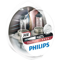 Галогенная лампа Philips H4 VisionPlus 2шт [12342VPS2]