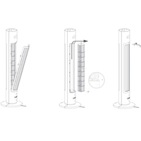 Колонный вентилятор Xiaomi Mijia DC Inverter Tower Fan BPTS01DM (китайская версия)
