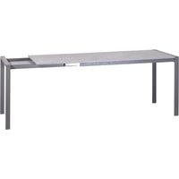 Кухонный стол Фатэль Марк-5 100-150x70 (раздвижной, серый)