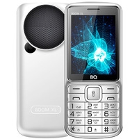 Кнопочный телефон BQ-Mobile BQ-2810 Boom XL (серебристый)