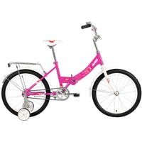Детский велосипед Altair City Kids 20 compact (розовый/белый, 2020)