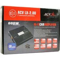Автомобильный усилитель ACV LX-2.80