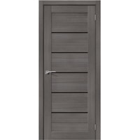 Межкомнатная дверь el'Porta Порта-22 80x200 см (Grey Veralinga Black Star)