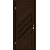 Межкомнатная дверь Triadoors Luxury 572 ПО 70x200 (brandy/лакобель черный)
