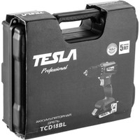 Дрель-шуруповерт Tesla TCD18BL 840369 (с 2-мя АКБ, кейс)
